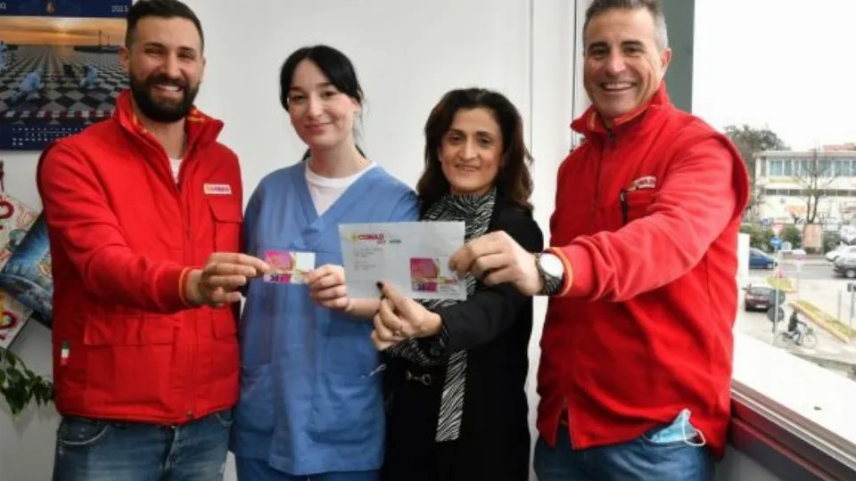la donazione dello scorso marzo