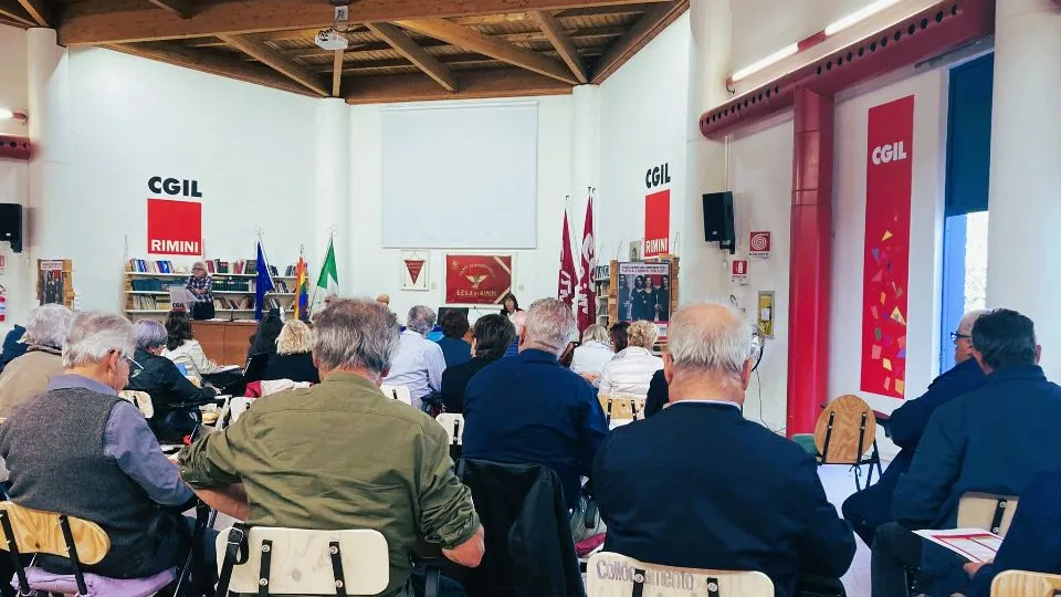 l’assemblea SPI CGIL
