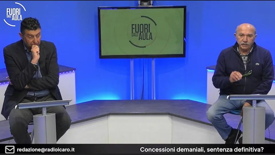 Maurizio Melucci, Diego Casadei e Simone Battistoni a Fuori dall’Aula