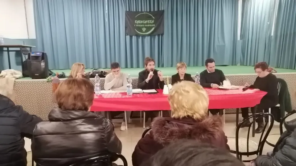 l’incontro al Villaggio Papini