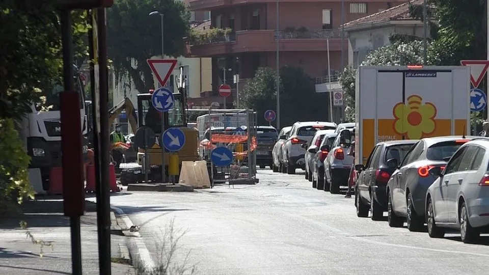 il traffico nella mattina dell’11 settembre