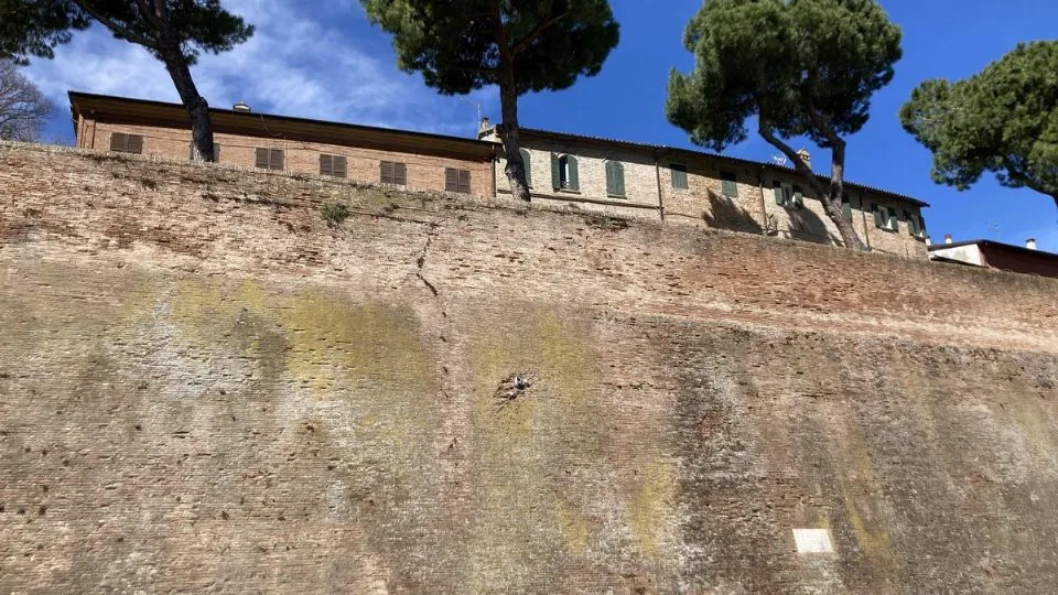 le mura dello Sferisterio