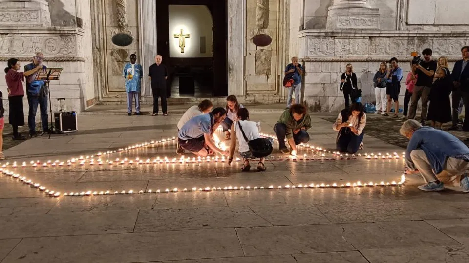 un momento sul sagrato del Duomo. @Loris Menghi
