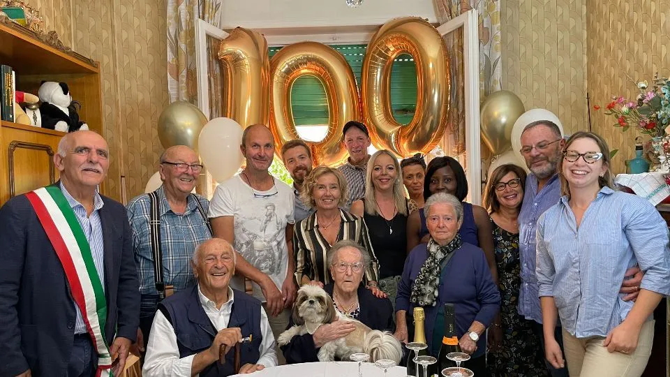 la festa per Pia

