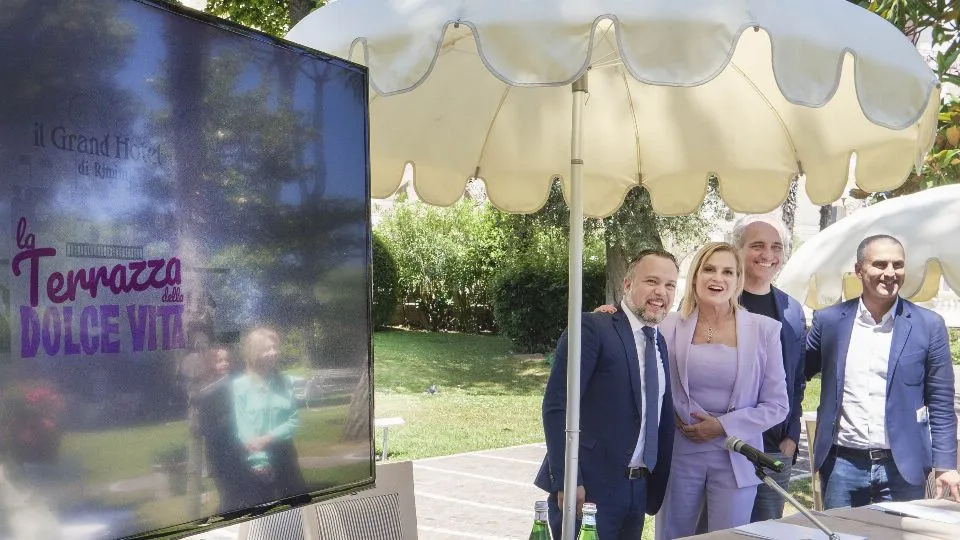 Rimini; 29/06/2023: APT SERVIZI Uff Stampa conferenza stampa Le Terrazze Dolce Vita
©Riccardo Gallini /GRPhoto
