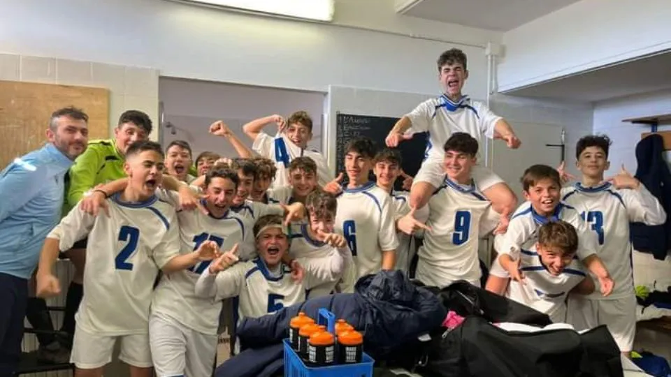 La squadra Under 15 girone B del Tropical Coriano