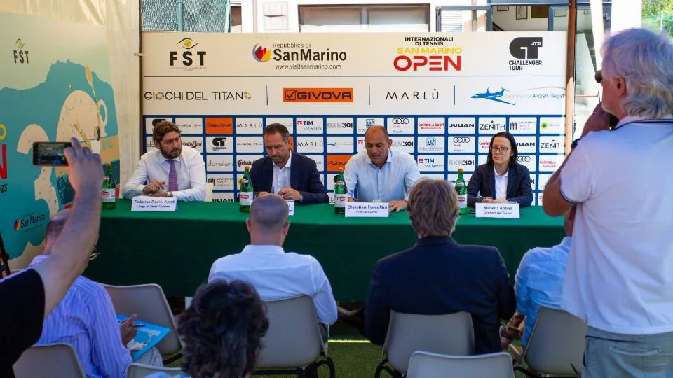 La presentazione degli Internazionali