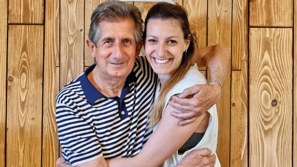 Valentina Gugnali e il Presidente Giuseppe Tontini