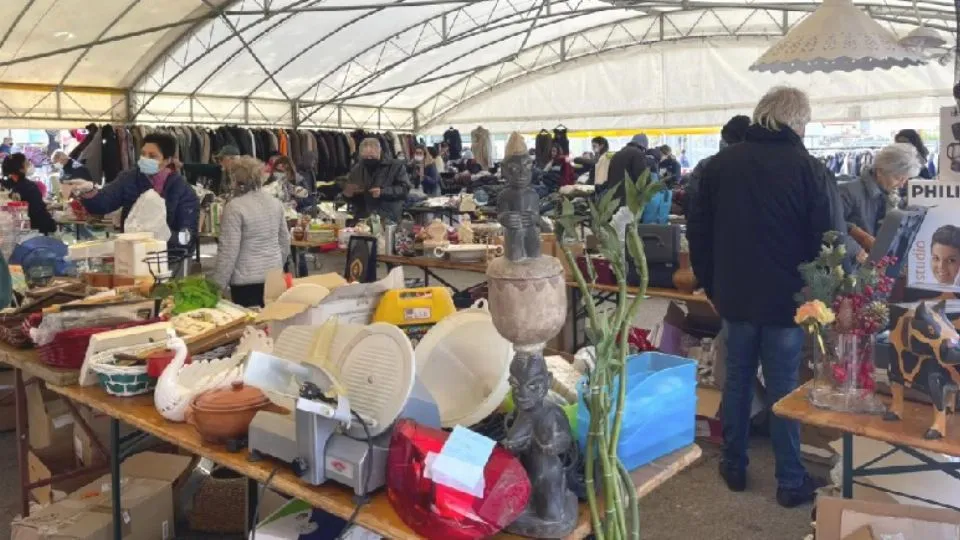 un mercatino del Campo Lavoro