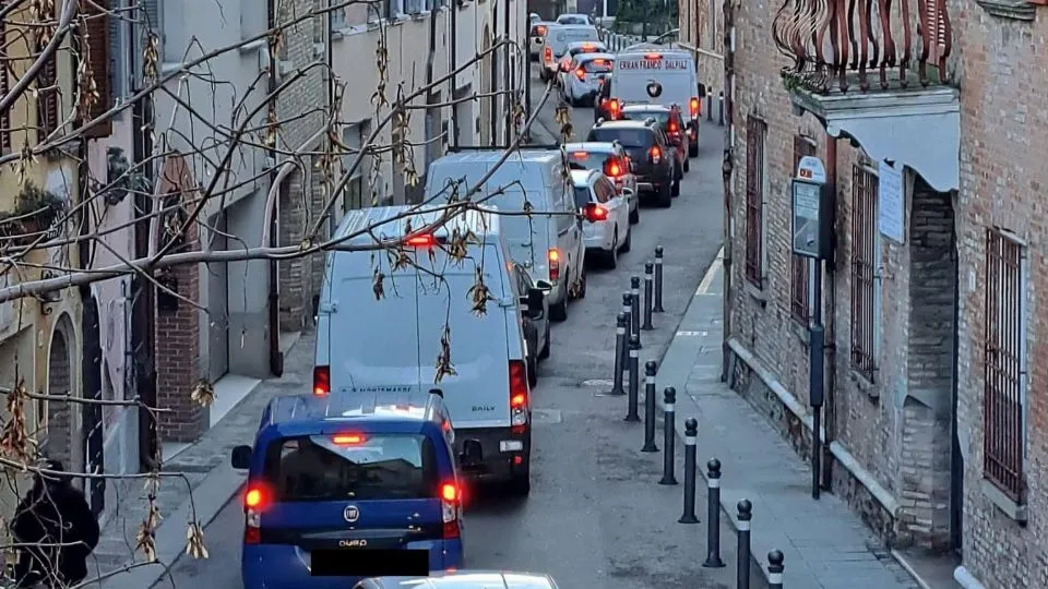 via Ducale nei giorni del Sigep