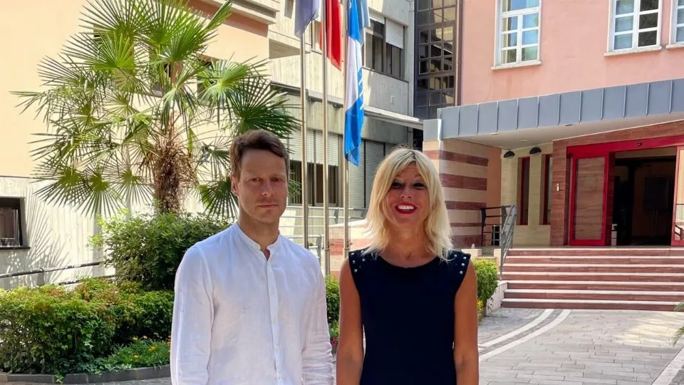 Gianluca Vannucci e Valentina Villa del Gruppo Misto