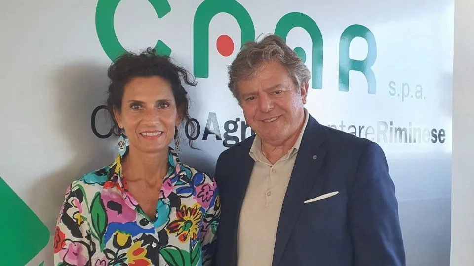 il presidente Indino e la direttrice Cinzia Furiati
