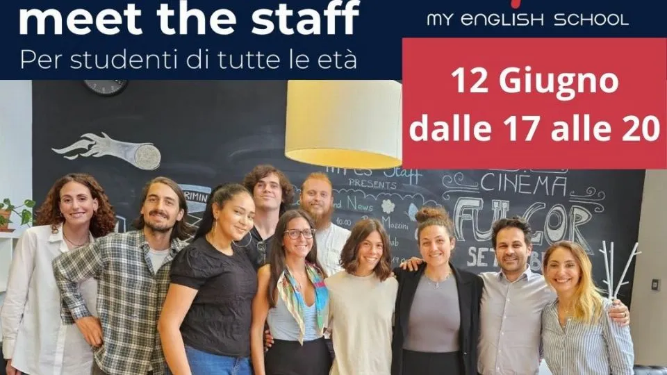 lo staff di MYES
