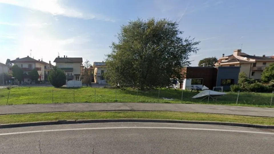 l’area dove sorgerà il nuovo McDonald’s