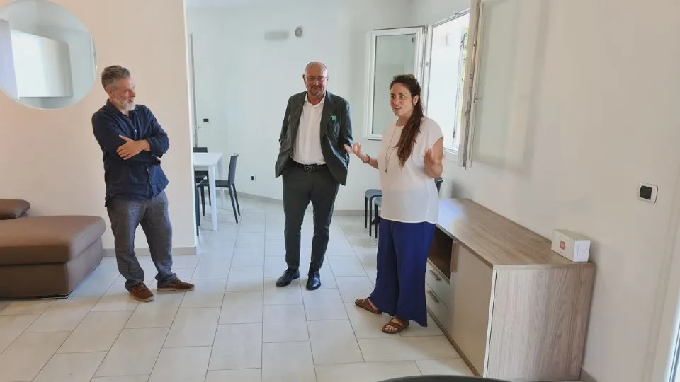 un sopralluogo nella struttura