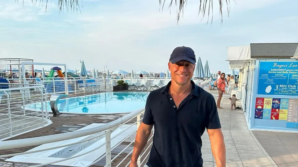 Stefano Accorsi al bagno 58 di Riccione
