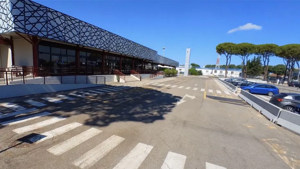 l’aeroporto di Forlì
