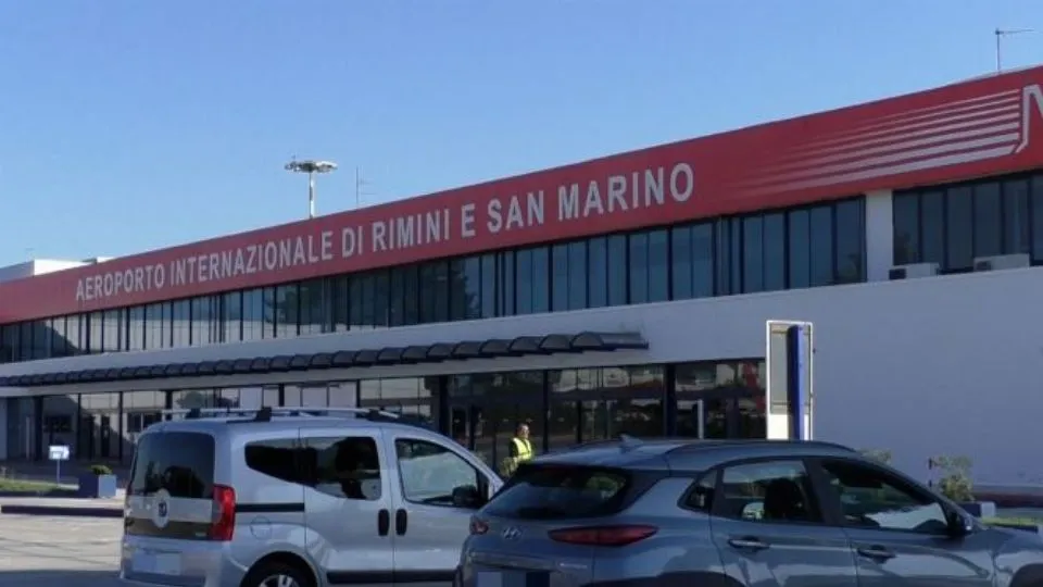 l’aeroporto di Rimini