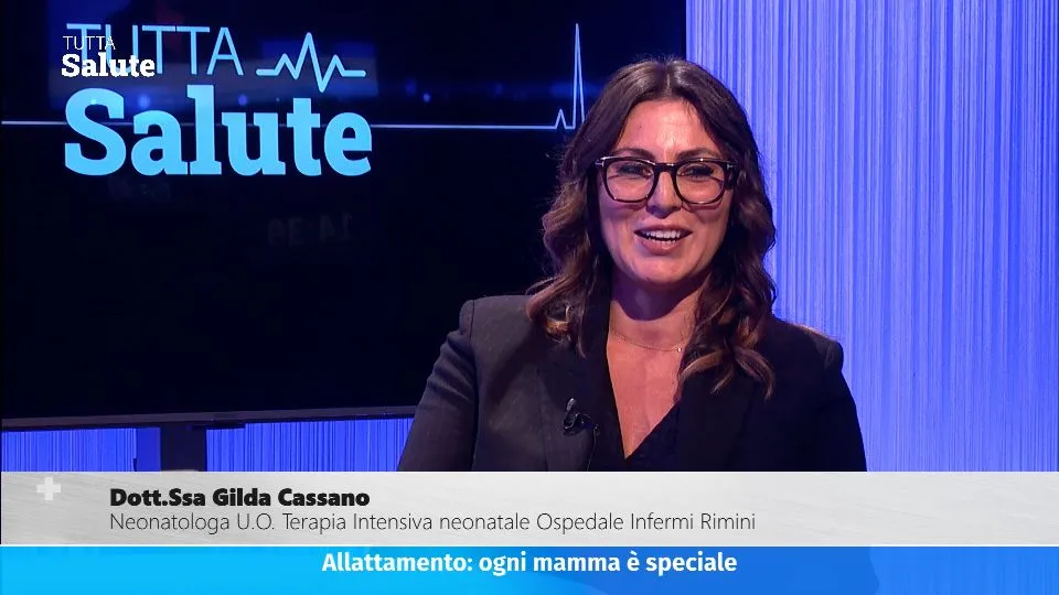 La dottoressa Gilda Cassano – neonatologa TIN Rimini a Tutta salute