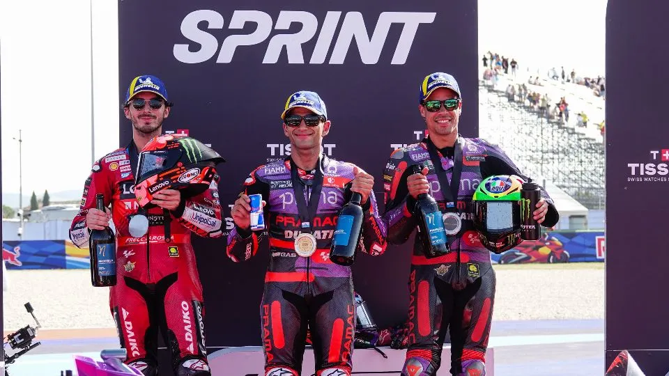 Il podio della Sprint (Ph. Fabrizio Petrangeli)
