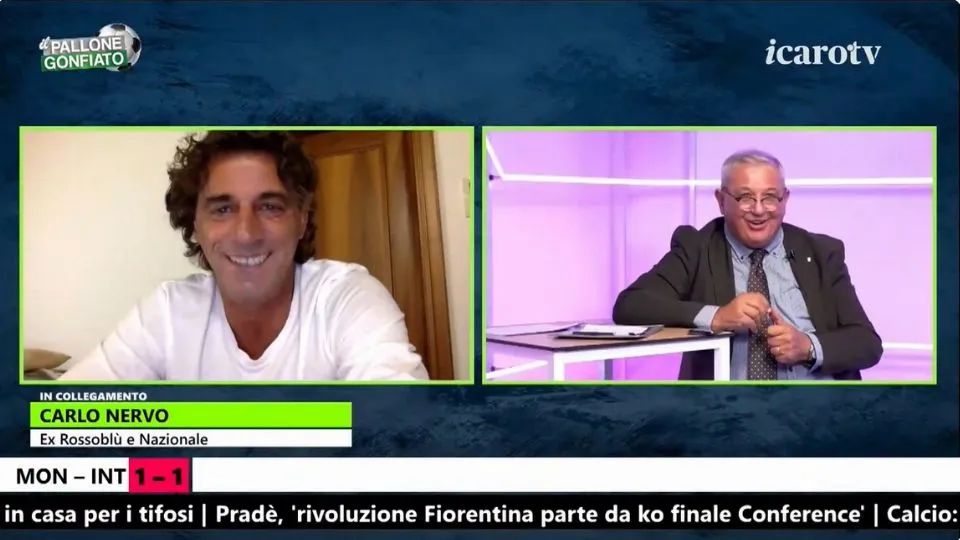 Il collegamento con Carlo Nervo