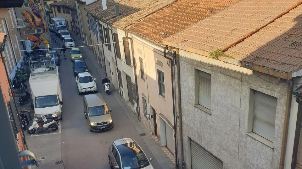 il traffico in via Ducale durante Ecomondo 2024