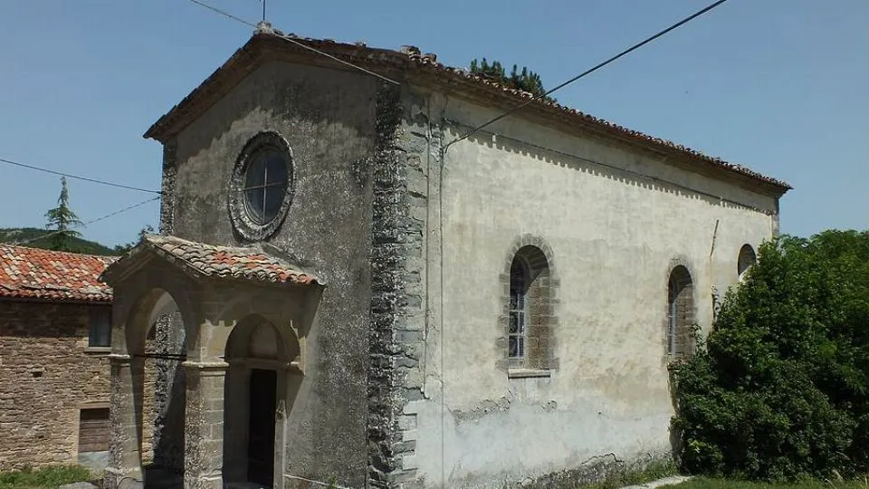 la chiesa di San Lorenzo in Guinza
