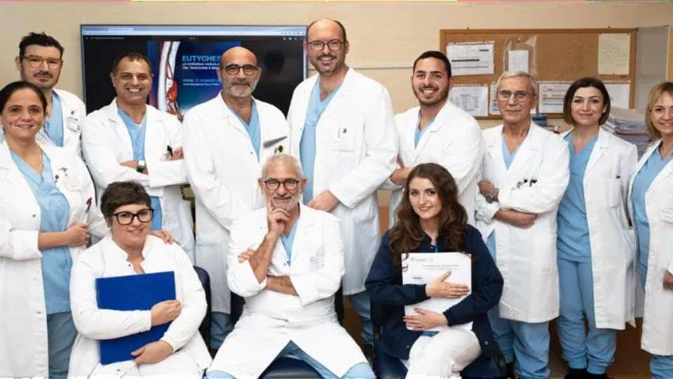 l’equipe di Chirurgia Vascolare dell’ospedale di Rimini