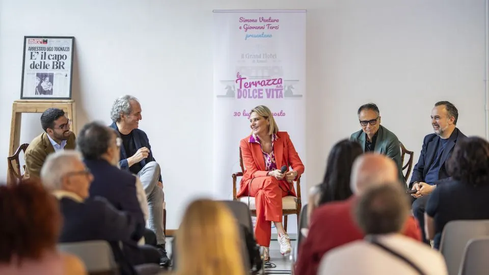 la presentazione di Terrazza della Dolce Vita