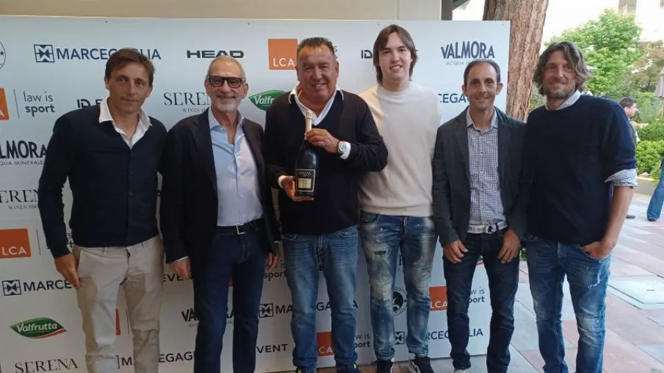 Organizzatori e Tomas Smid al Players Party