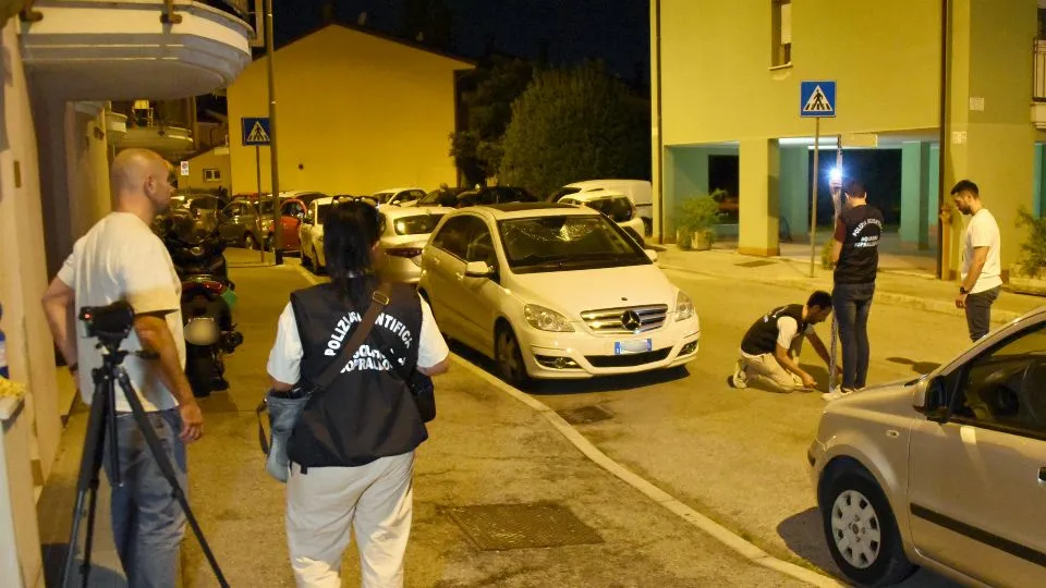 uno degli ultimi sopralluoghi della Mobile (foto Migliorini).