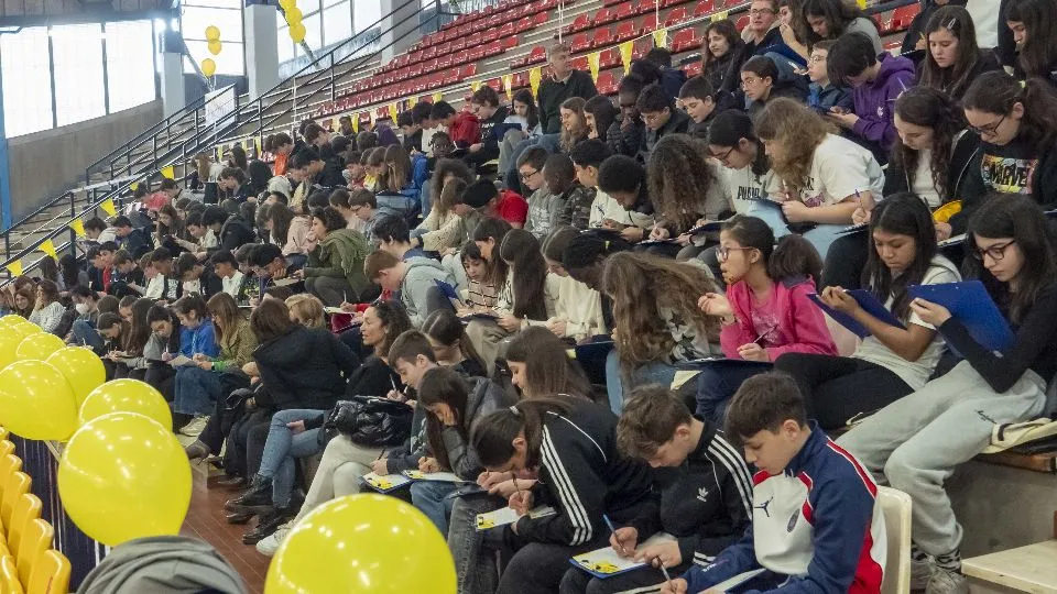 dettato dedicato al Tour de France al Palazzetto dello Sport©Riccardo Gallini /GRPhoto
