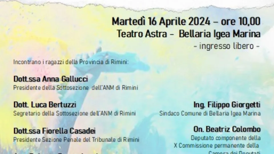 la locandina dell’evento finale
