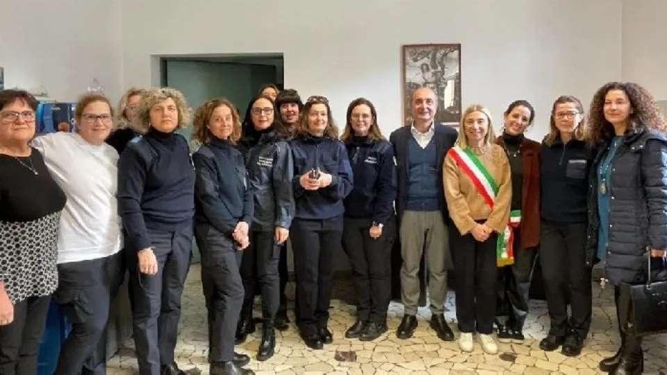 il saluto al Comandante