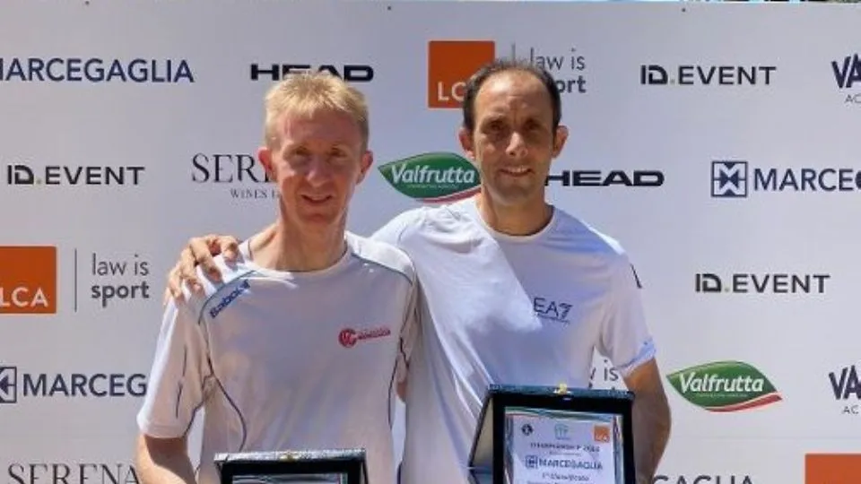 La premiazione del torneo Over 45 a Milano Marittima