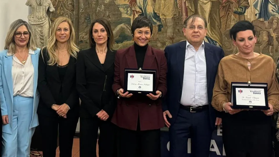 foto di gruppo alla premiazione