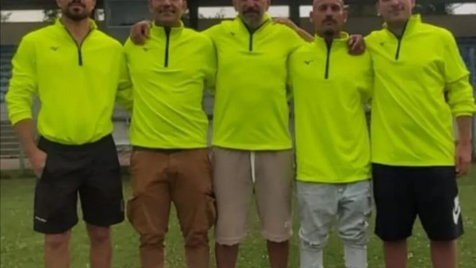 Lo staff tecnico del Cervia United
