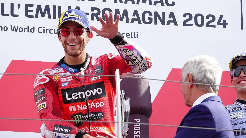 Abodi premia Bastianini (Ph. Petrangeli)
