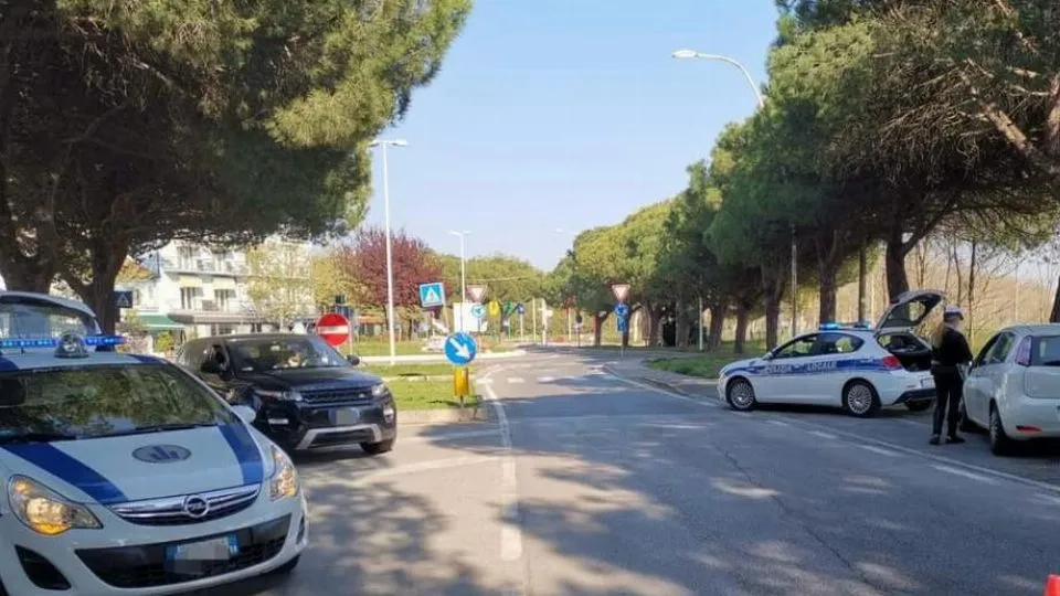 controlli della Polizia Locale di Riccione