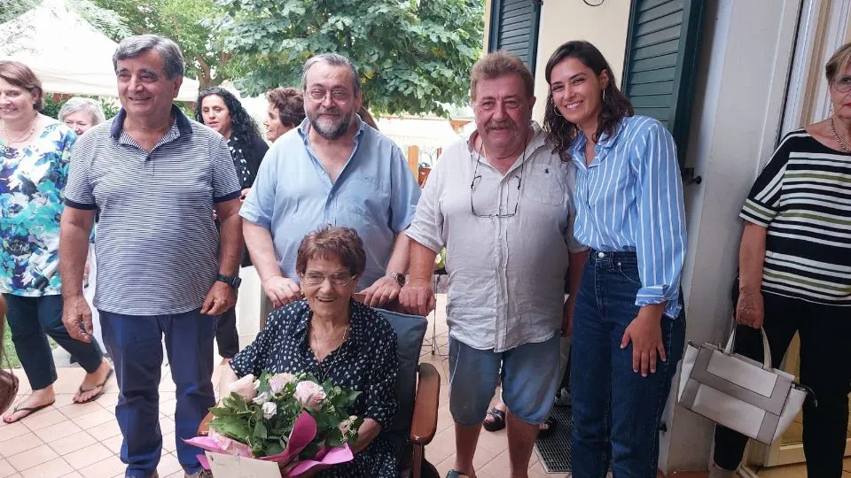 la signora Renilde, 100 anni