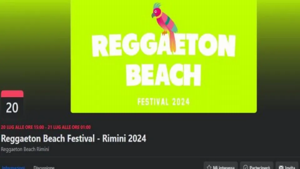 la pagina fb di promozione del festival
