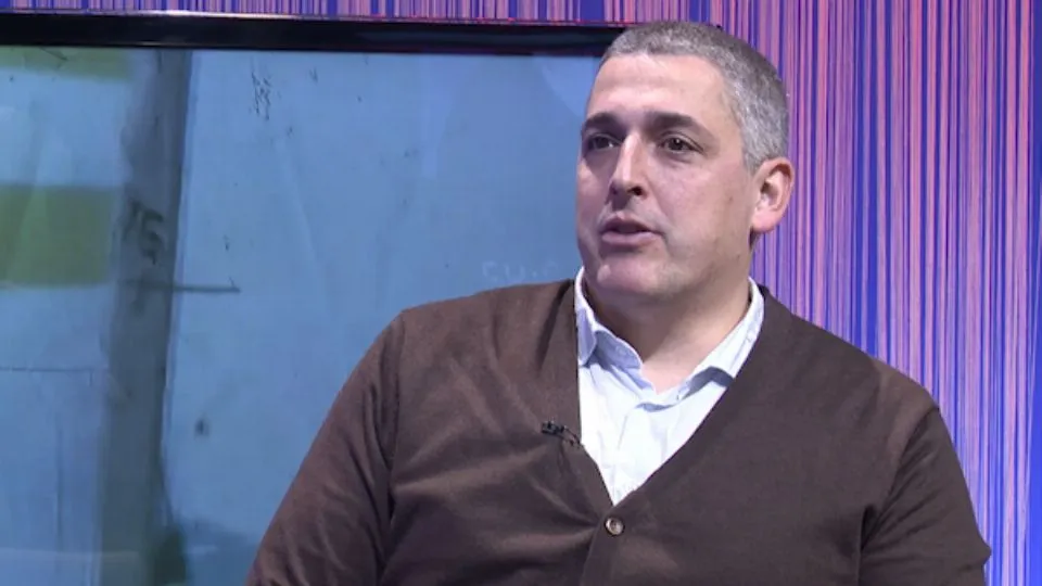 Francesco Mosca negli studi di Icaro TV