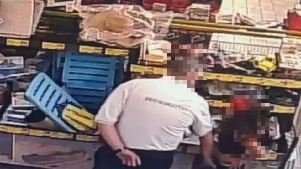 il vigilantes immortalato dalle telecamere