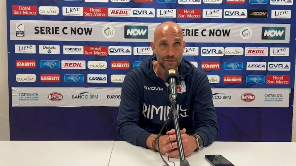 Emanuele Troise, allenatore del Rimini F.C.
