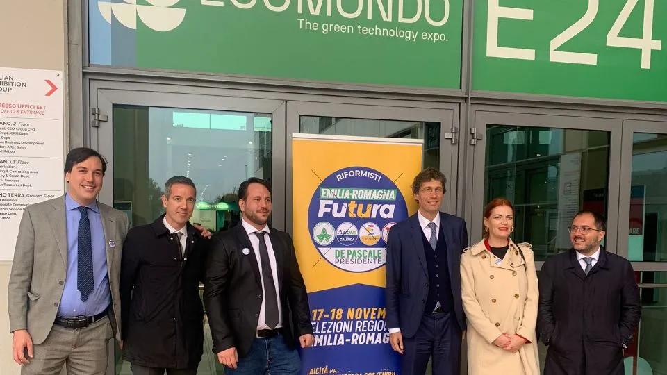 i segretari a Ecomondo

