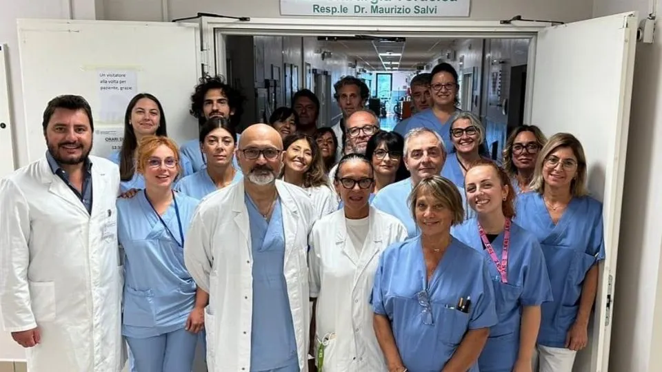 l’equipe coordinata dal dottor Lucchi