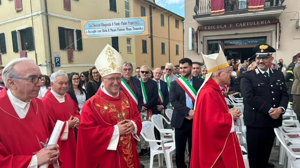l’arrivo del nuovo vescovo