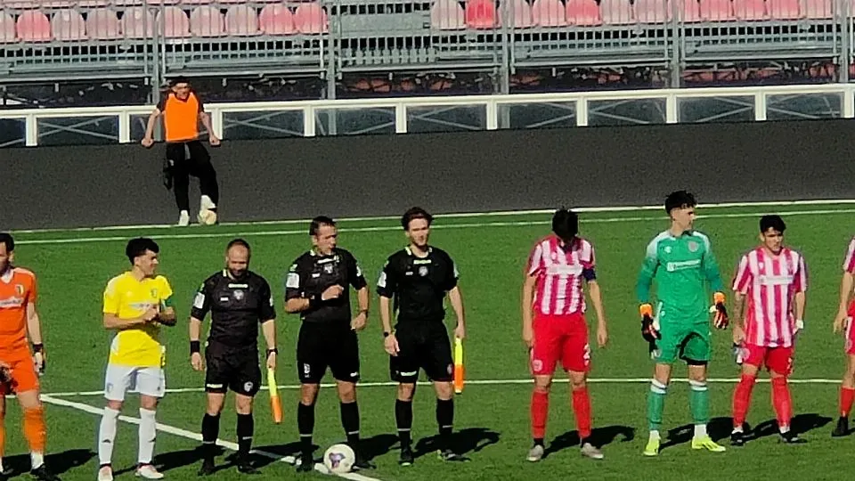 Michael Munari in maglia verde