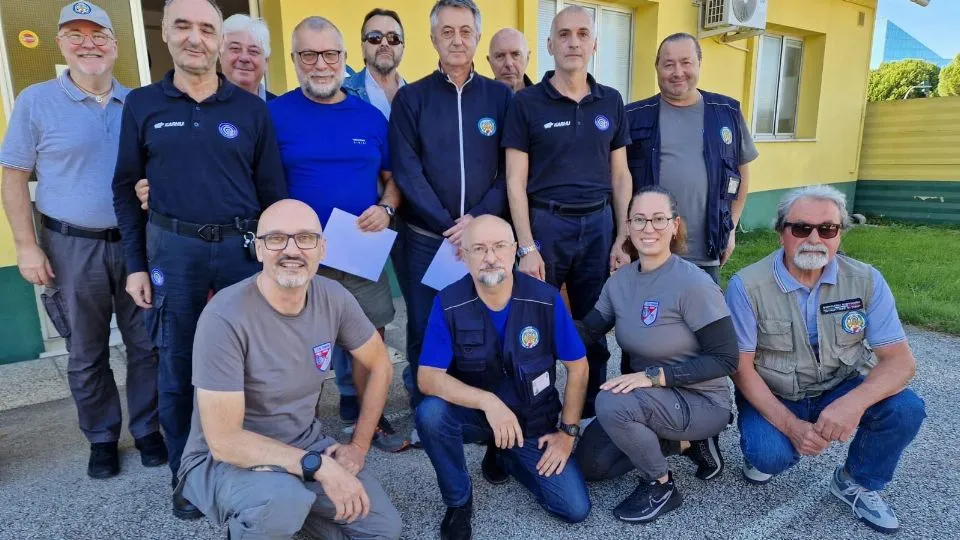 Nella Foto : i Formatori dell’ultimo corso nazionale e gli Istruttori Istituzionali UITS Ente Pubblico di Rimini