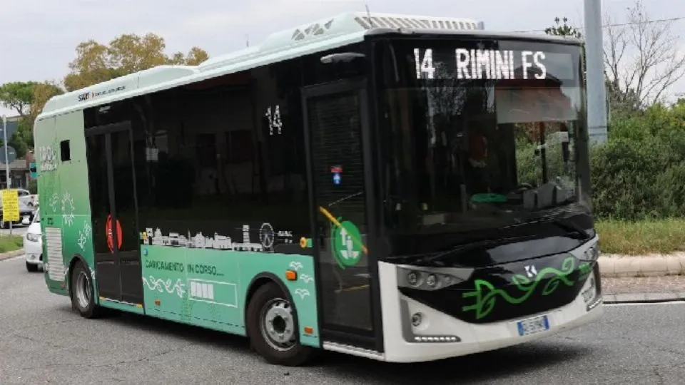 uno dei bus 100% elettrici